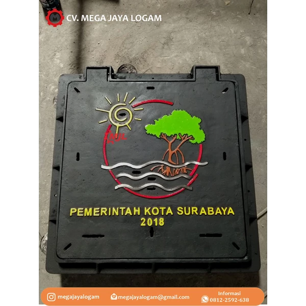 Manhole Cover Kota Surabaya 80x80